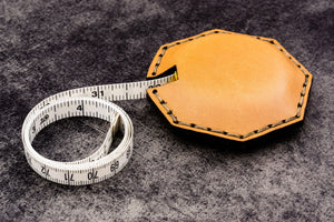 Leather Tape Measure Octagon-Galen Leather