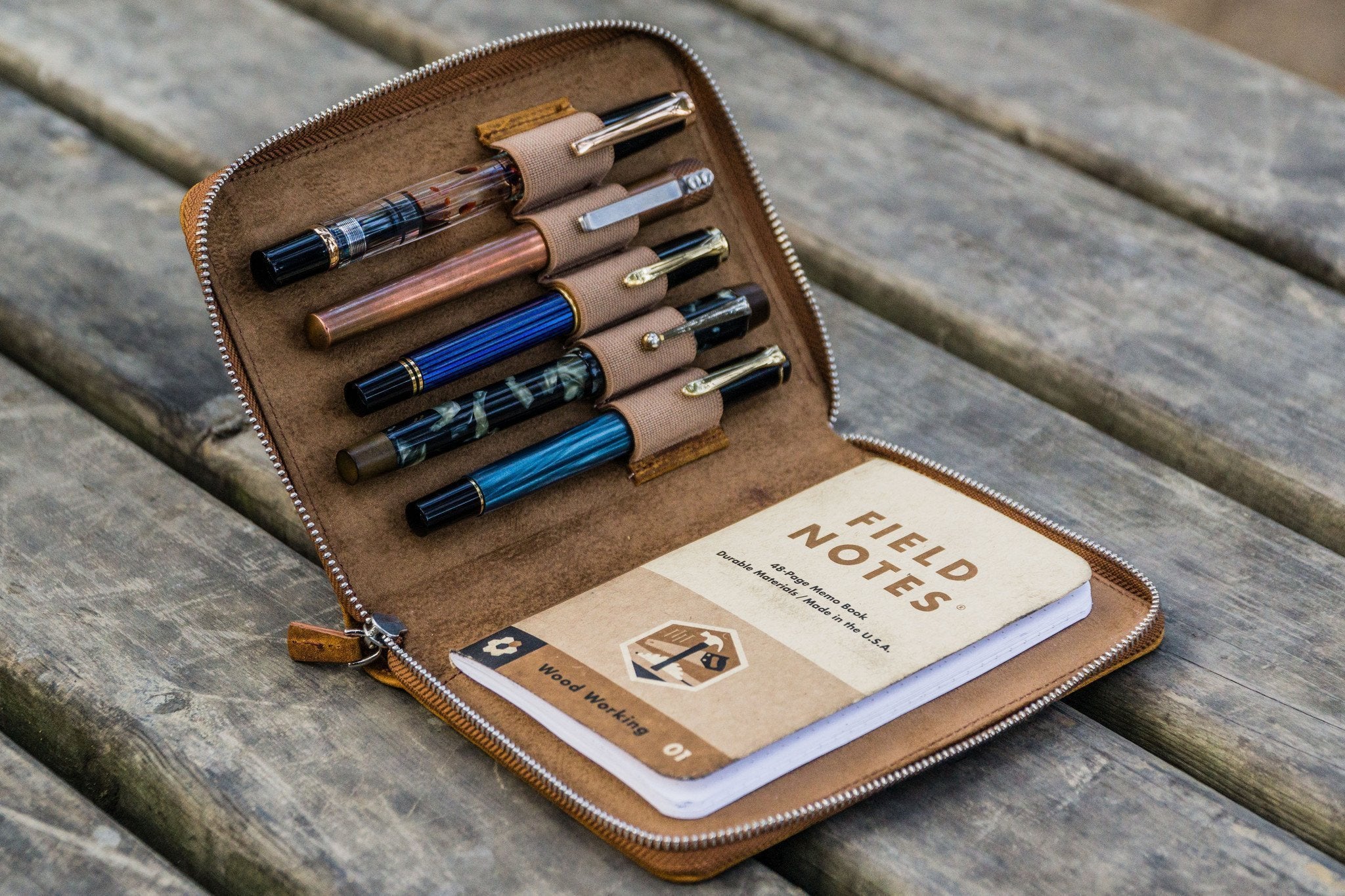 Leather Notebook Covers & Holders - Planners / Pads / Diaries - Galen ...