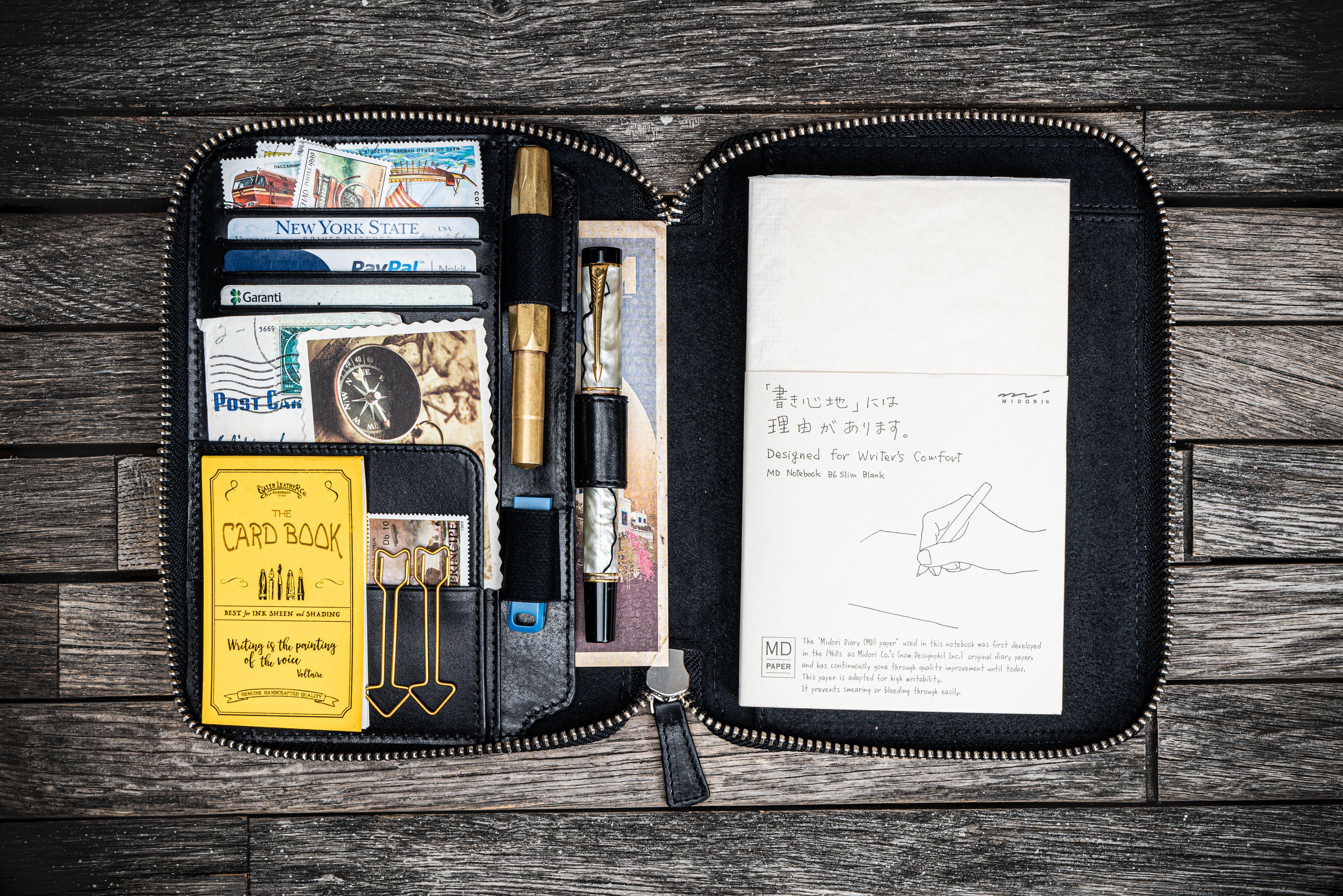Zippered Leather Portfolio Cases & Padfolios - Galen Leather Zippered Leather Portfolio Cases & Padfolios - Galen Leather