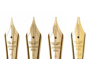 Leonardo Furore Fountain Pen - Bronze GT-Galen Leather