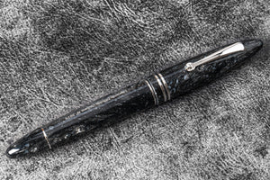 Leonardo Furore Fountain Pen - Vulcano Grey RT-Galen Leather