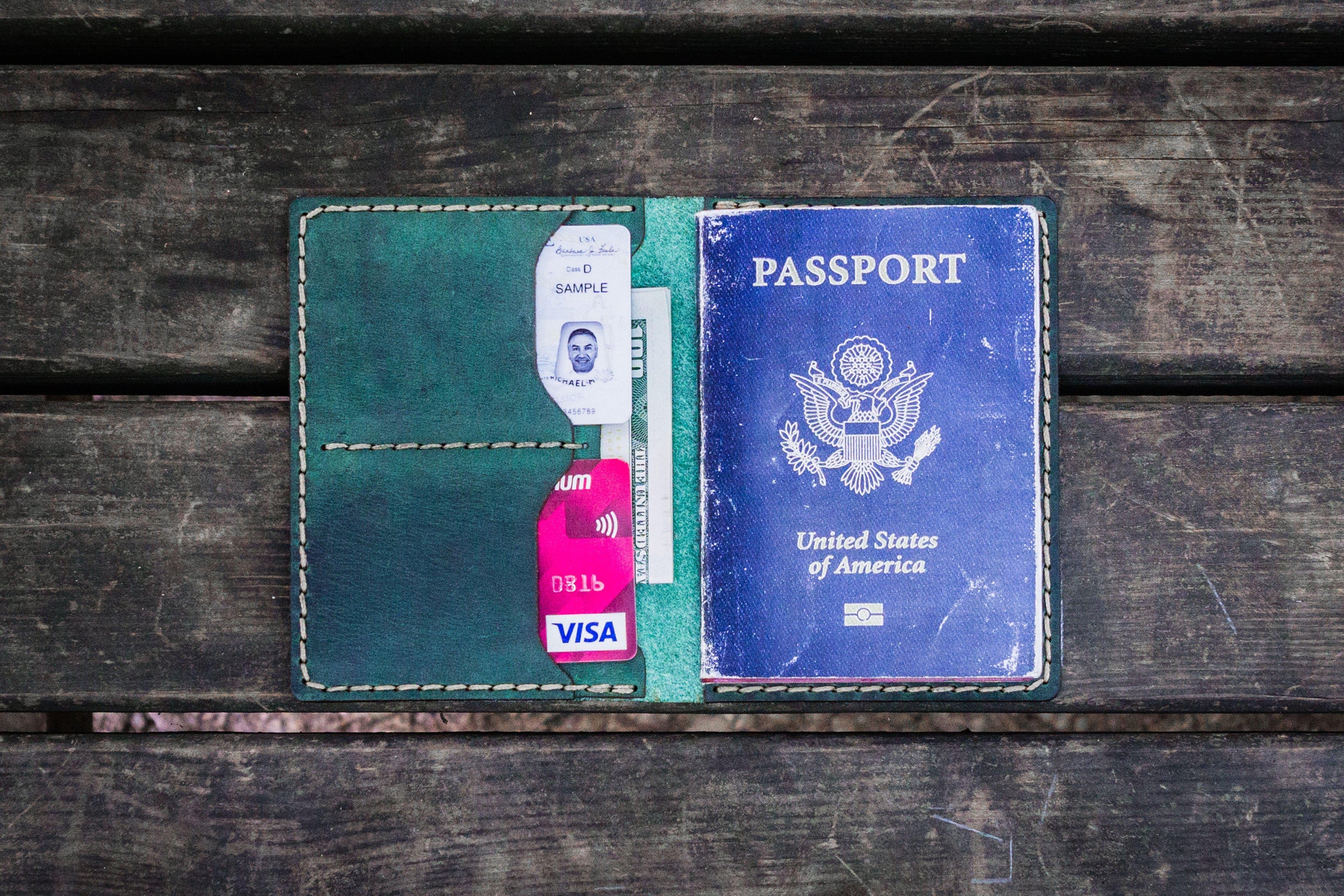 Monogrammed Leather Passport Holders, Covers & Wallets Galen Leather