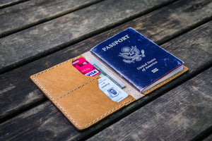 No.06 Leather Passport Holder - Natural-Galen Leather