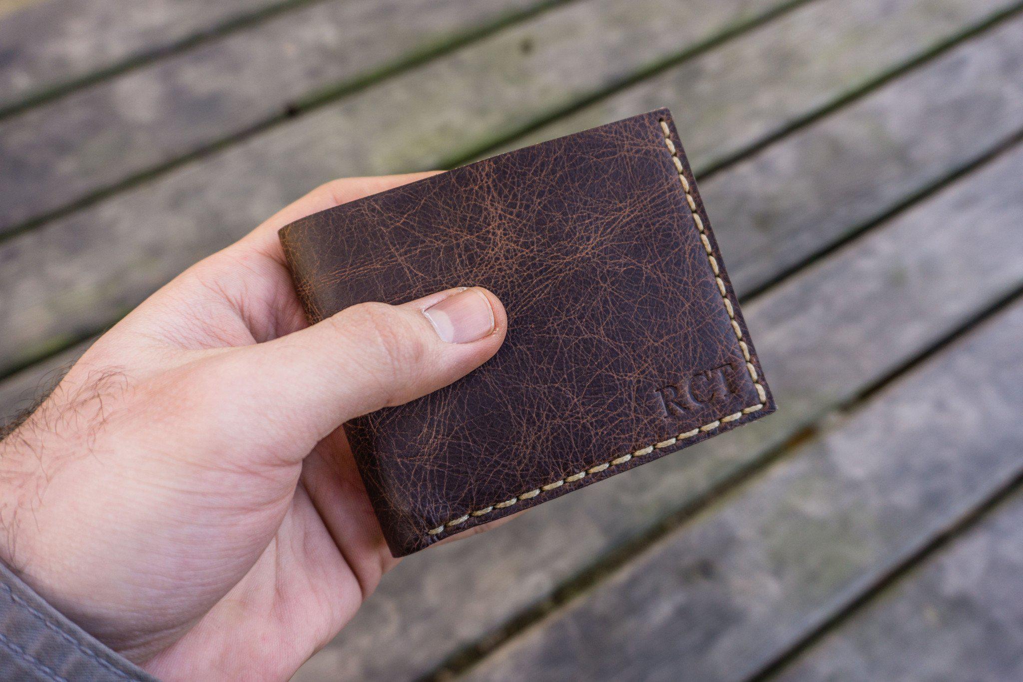 Personalized Long Leather Wallet