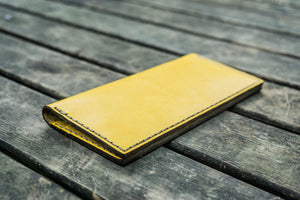 No.49 Handmade Leather Women Wallet - Yellow-Galen Leather