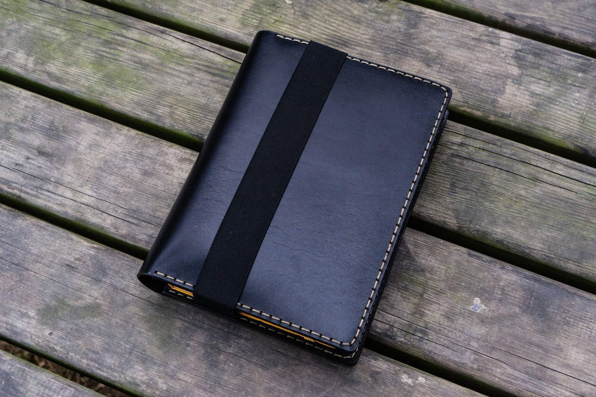 Leather A5 Sketchbook Cover #Black