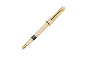 Scrikss 419 Fountain Pen Beige-Galen Leather