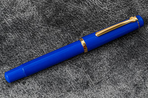 Scrikss 419 Fountain Pen Blue-Galen Leather