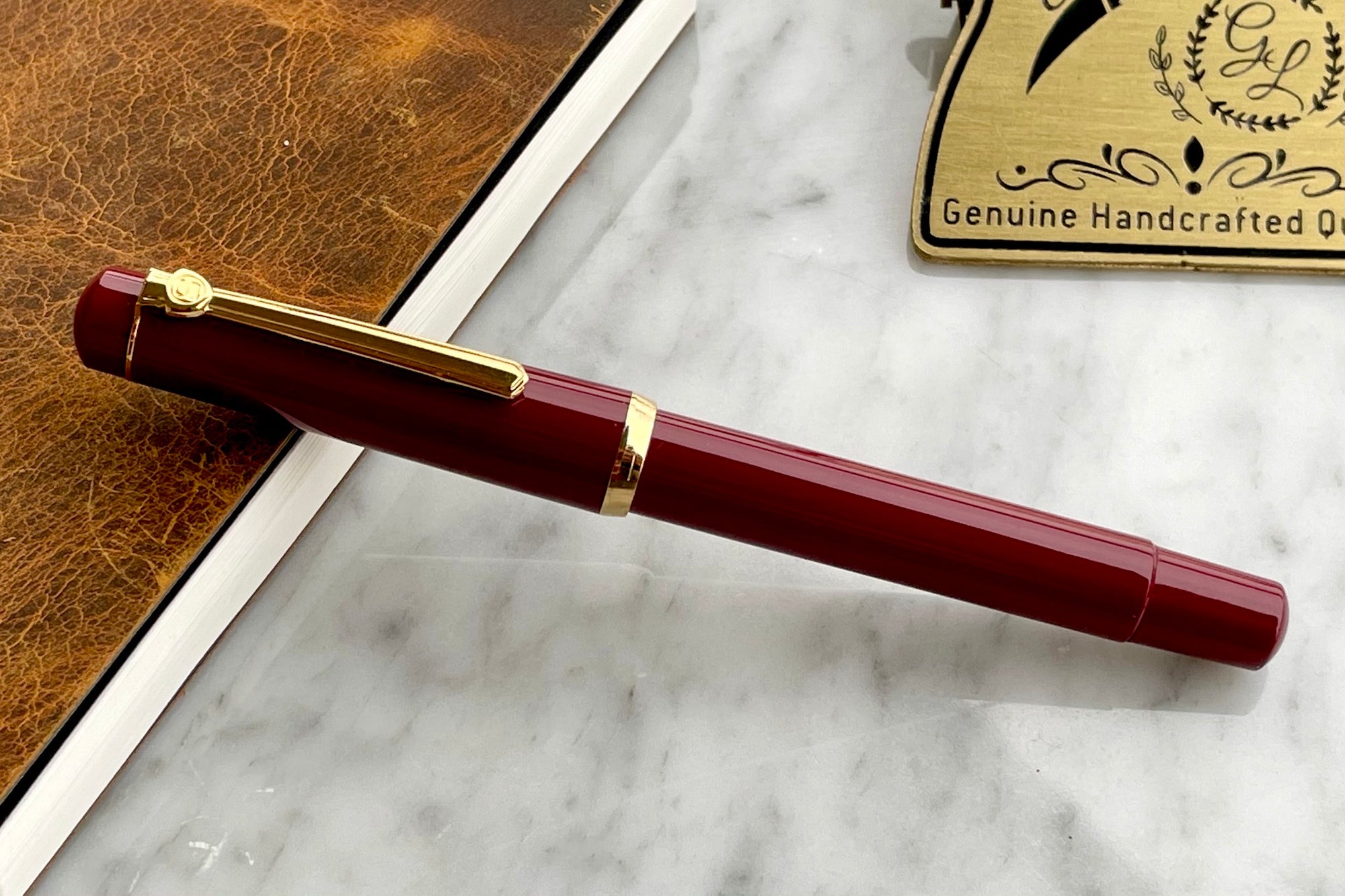 Scrikss 419 Fountain Pen Burgundy