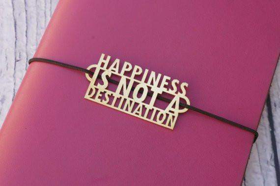 Solid Brass Charm for Traveler's Notebook Cover-Galen Leather