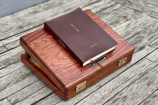 筆記具 Galen Leather The WritingBox Wulnut The Writing Box - Portable Wooden Writing Desk - Galen Leather