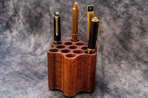 ToolComb Wooden Pen and Brush Stand Holder-Galen Leather