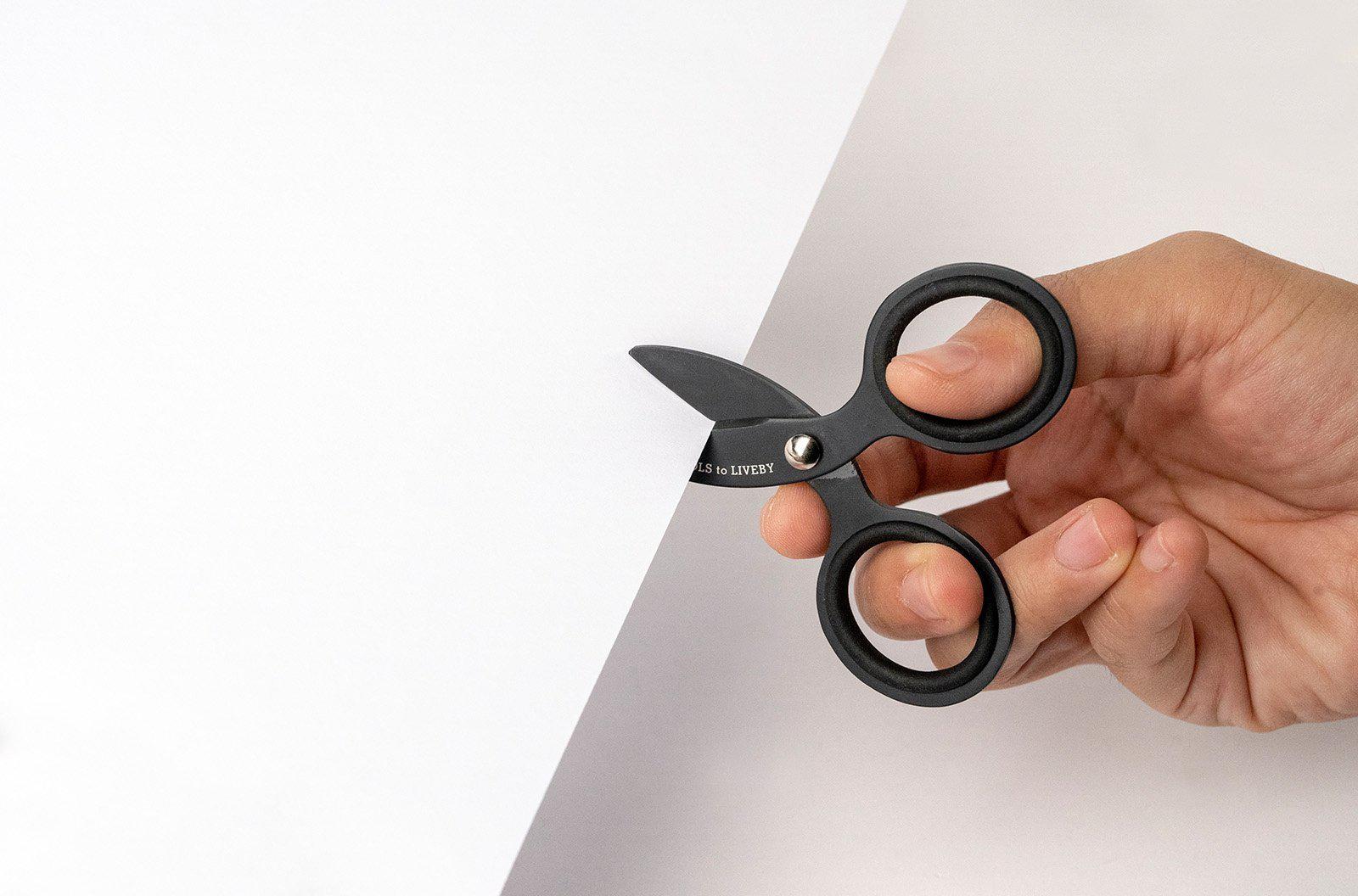 Mini Black Scissors 3 - Flight Friendly - Galen Leather