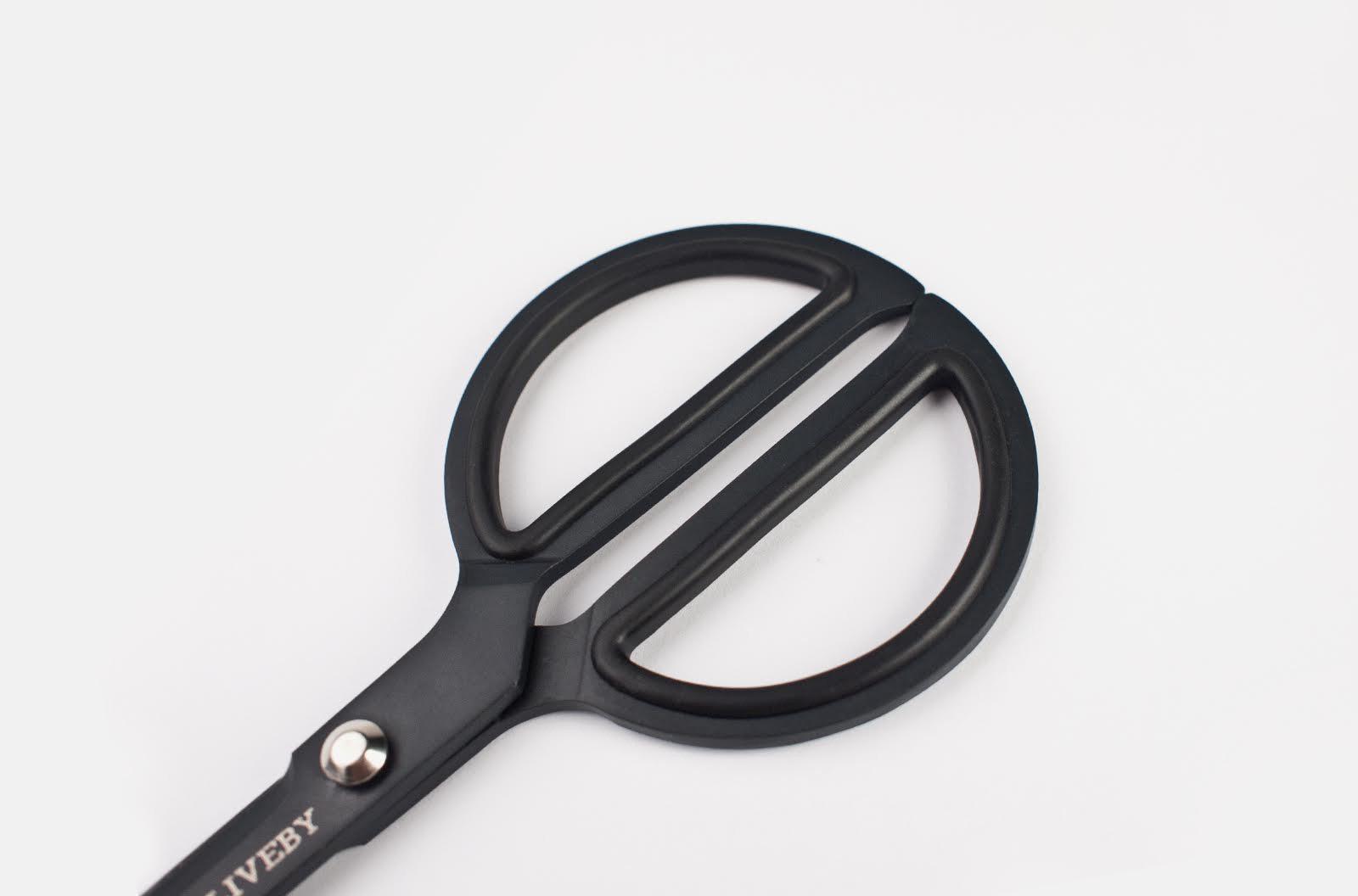 Black Scissors 8 - Japanese Stainless Steel - Galen Leather