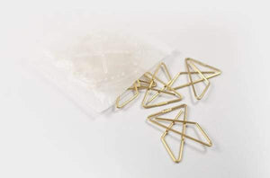 Tools to Liveby Brass Paper Clips (Ideal)-Galen Leather