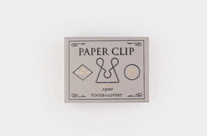 Tools to Liveby Brass Paper Clips (Mcgill)-Galen Leather