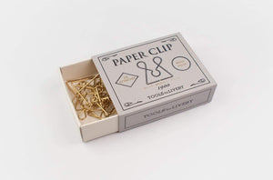 Tools to Liveby Brass Paper Clips (Mcgill)-Galen Leather