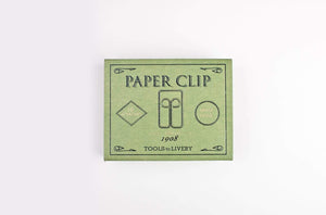 Tools to Liveby Brass Paper Clips (Owl)-Galen Leather