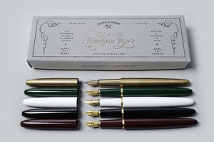 TOOLS to LIVEBY Fountain Pen (F Nib)-Galen Leather