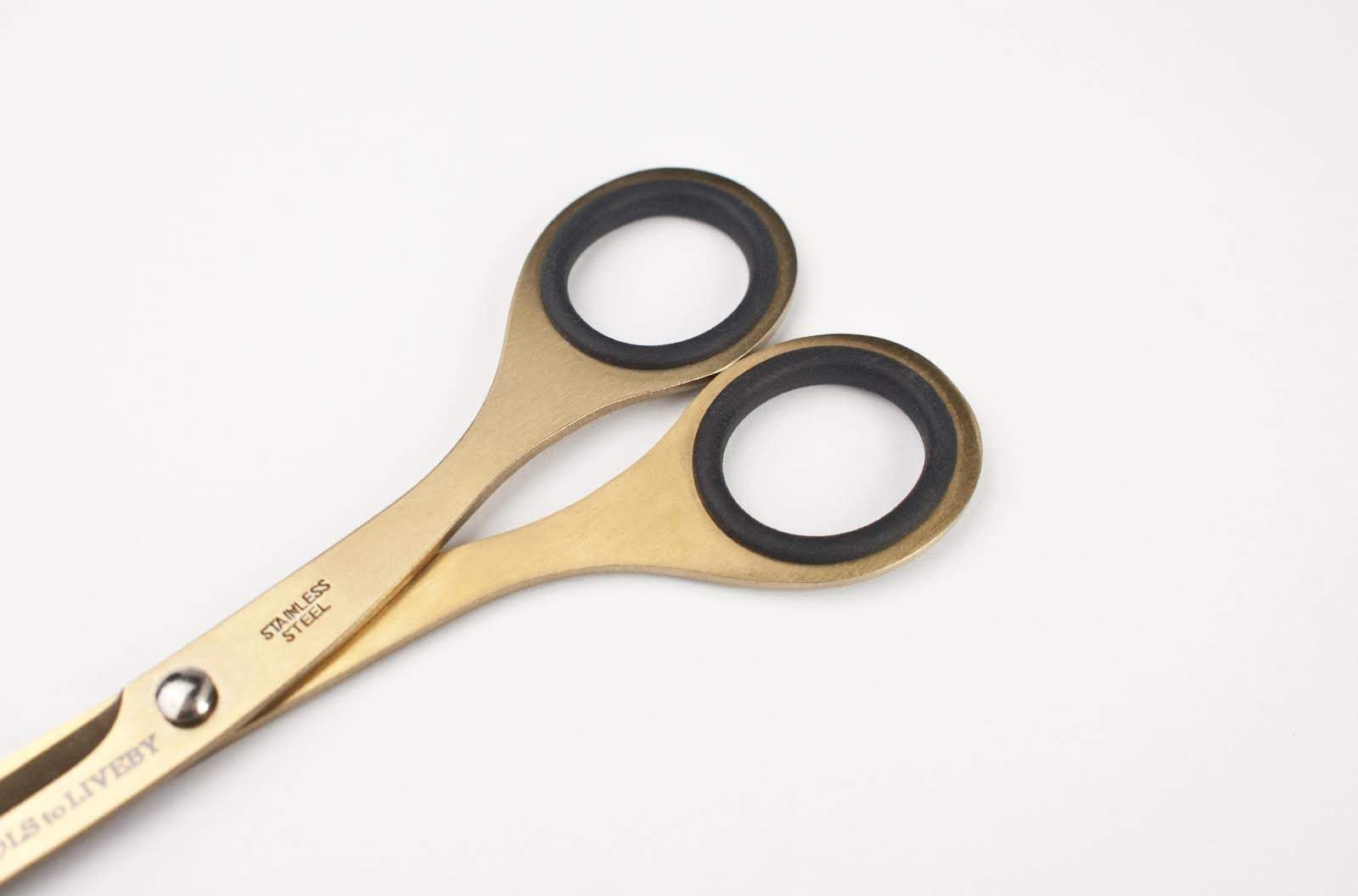 TRACKS SCISSORS トラックスシザー★DIA60★ブラウンゴールド Tools to Liveby Gold Scissors 6.5