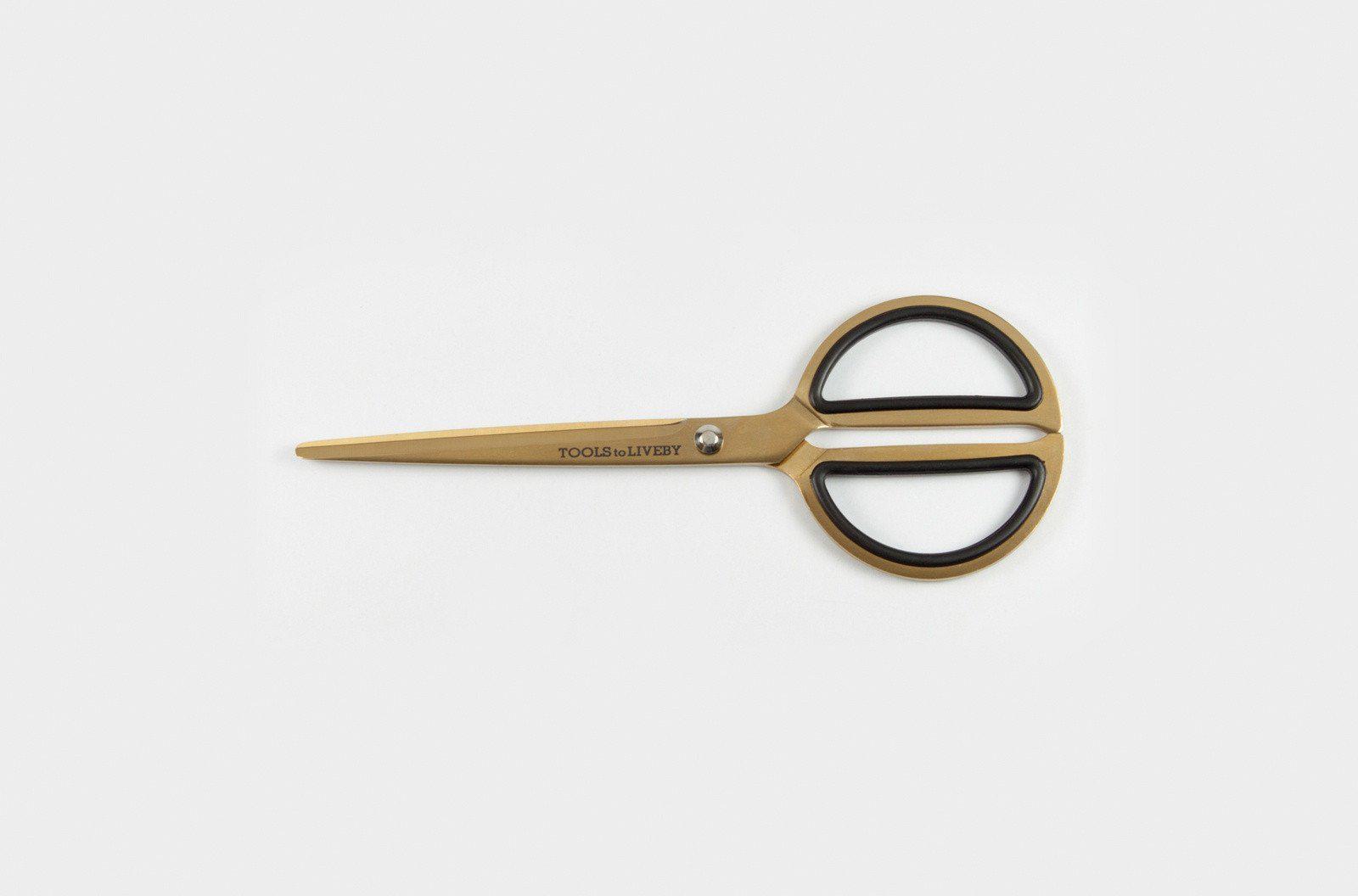 Tools to Liveby Gold Scissors 6.5 - Japanese Stainless Steel