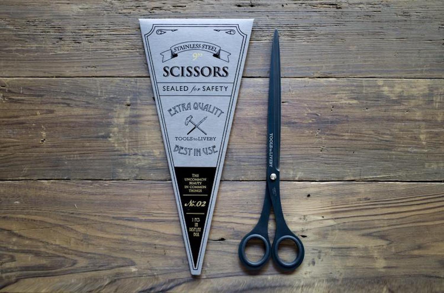 Long Black Scissors 9