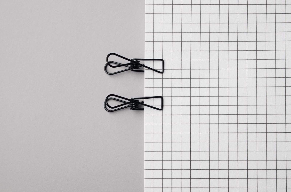 Tools to Liveby Wire Clips (Rose Gold Paper Clips) - Galen Leather