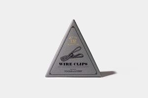 Tools to Liveby Wire Clips (Black Paper Clips)-Galen Leather