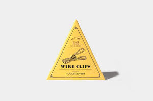 Tools to Liveby Wire Clips (Gold Paper Clips)-Galen Leather