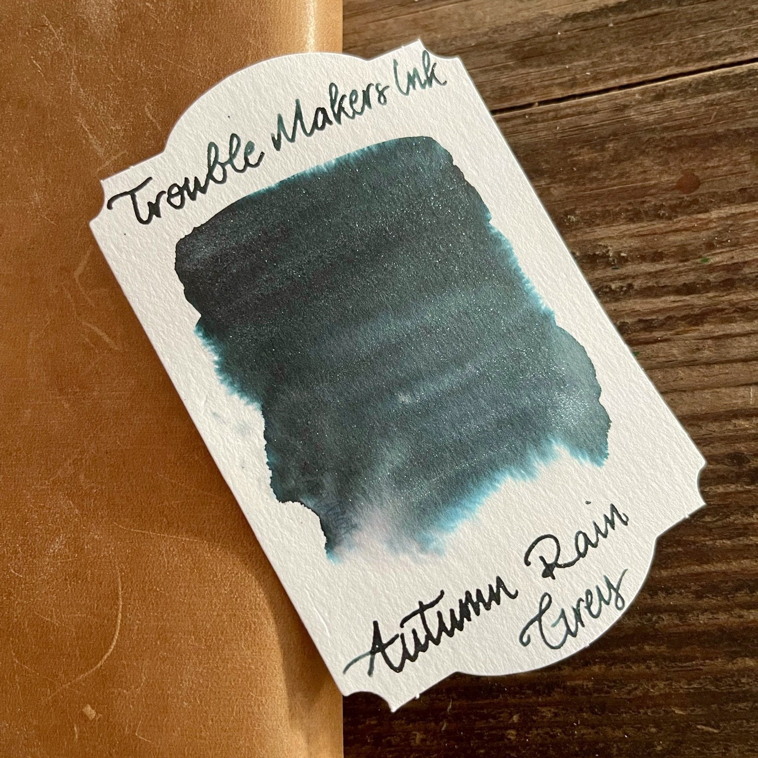 Troublemaker Autumn Rain Gray Shimmer Ink-bottle