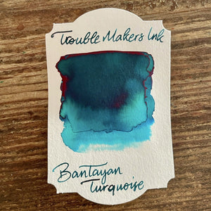 Troublemaker Bantayan Turquoise Ink-bottle