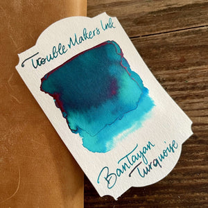 Troublemaker Bantayan Turquoise Ink-bottle