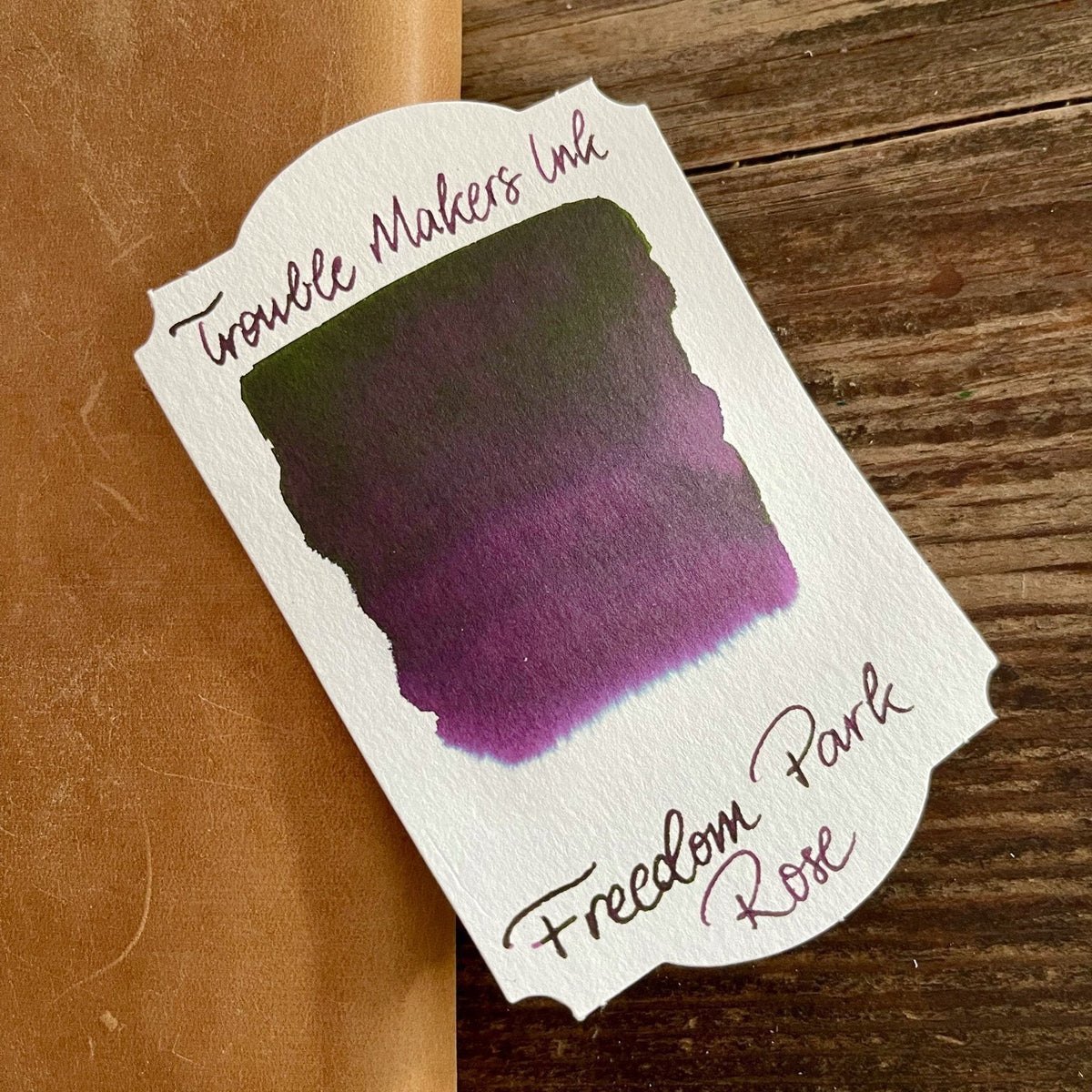 Troublemaker Freedom Park Rose Ink - 60 ml - Galen Leather