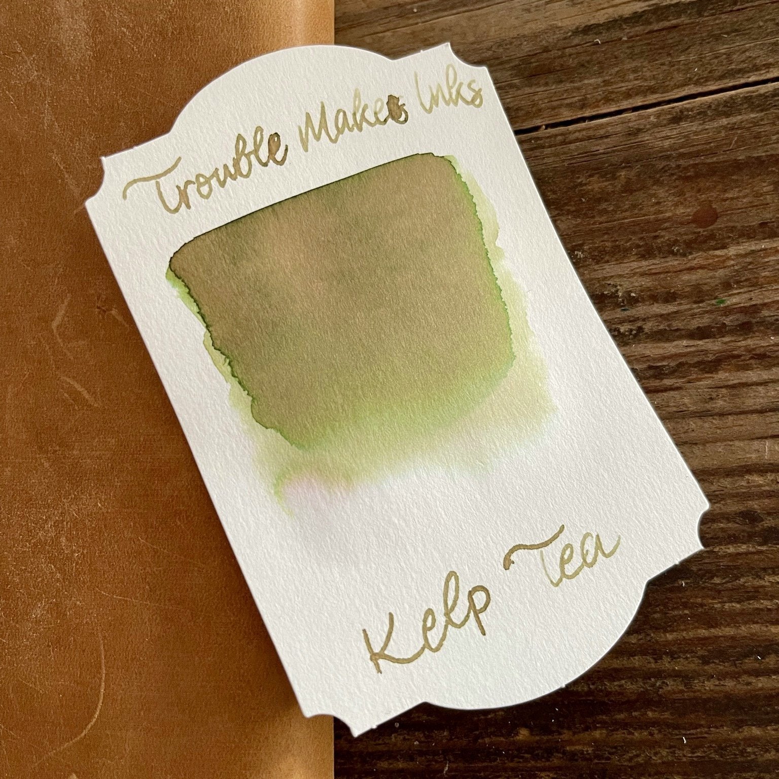 Troublemaker Kelp Tea Ink - 60 ml - Galen Leather