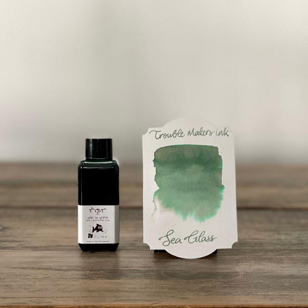 Troublemaker Sea Glass Ink - 60 ml - Galen Leather