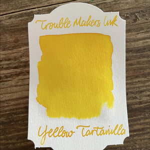Troublemaker Yellow Tartanilla Ink-bottle