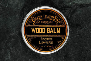 Wood Balm All Natural-Galen Leather