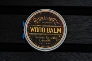 Wood Balm All Natural-Galen Leather