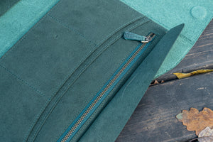 Writer's Medic Bag - Crazy Horse Forest Green-Galen Leather