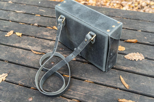 Writer's Medic Bag - Crazy Horse Smoky-Galen Leather