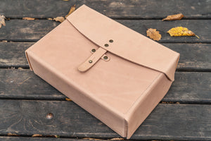 Writer's Medic Bag - Undyed Leather-Galen Leather